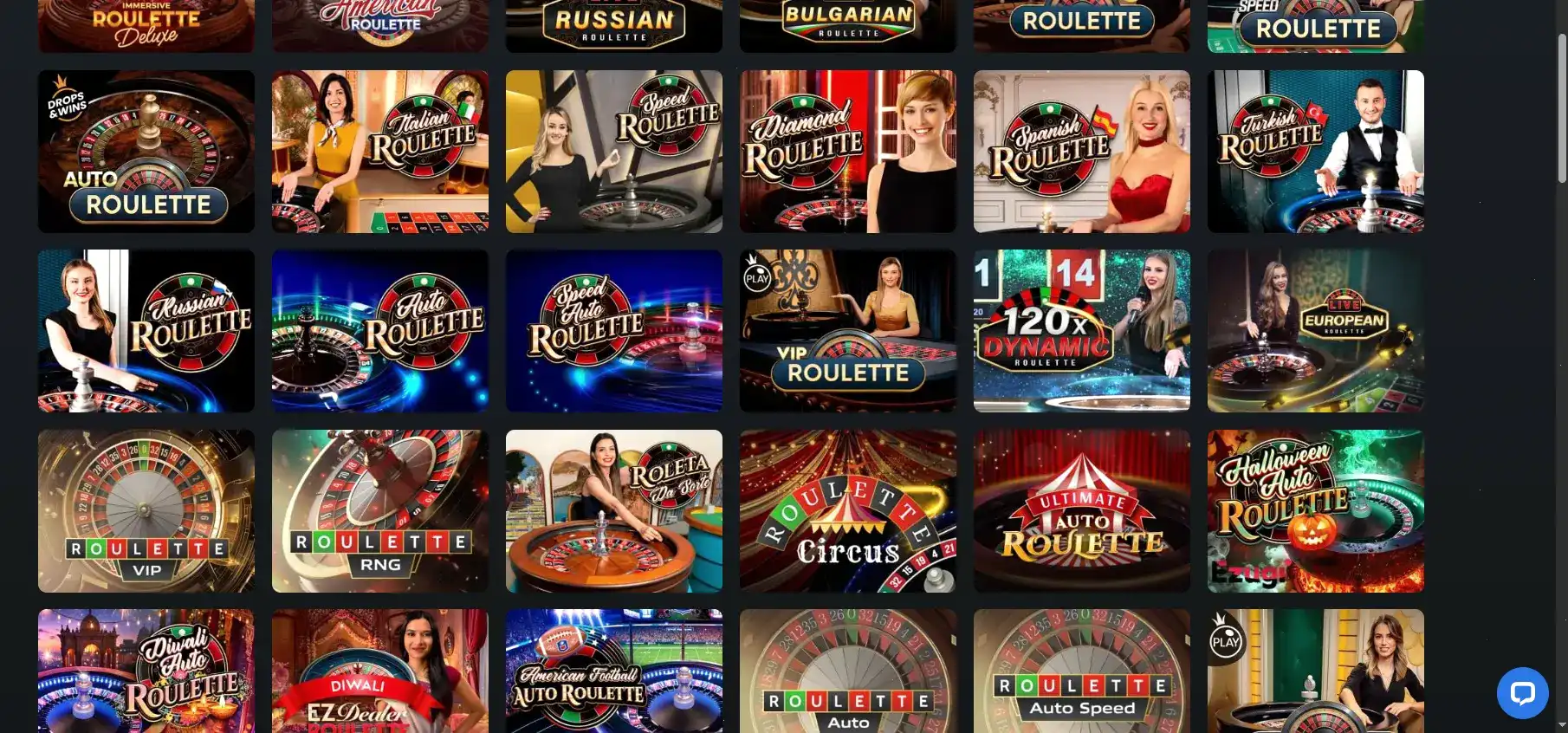 Живые дилеры Rox casino за рулеткой